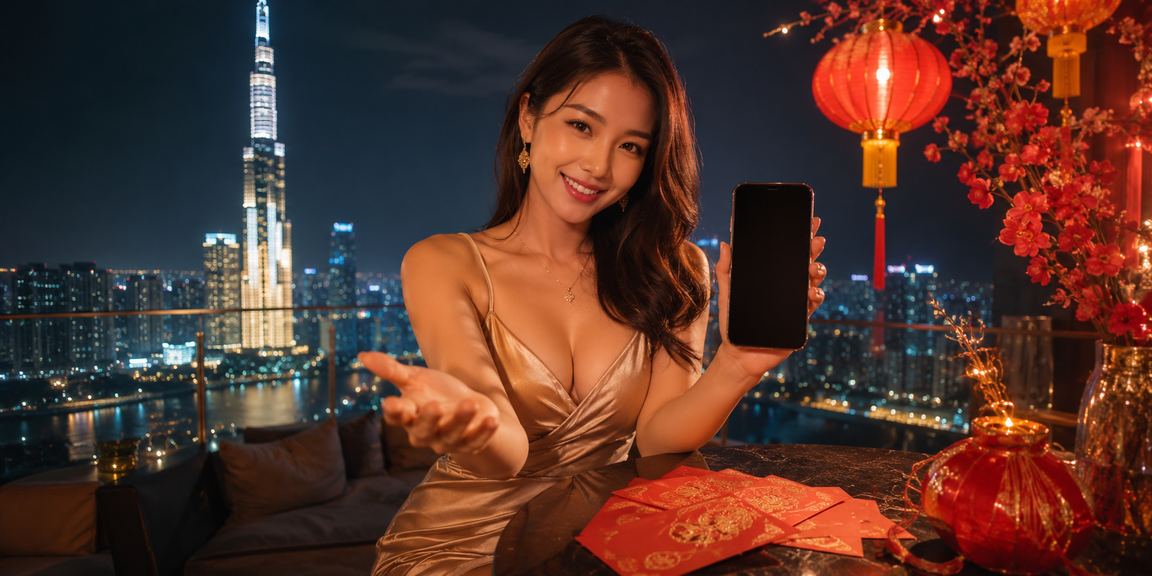 Biểu tượng lễ hội và phong bì đỏ tại Hồ Chí Minh – không khí cá cược trực tuyến Việt Nam